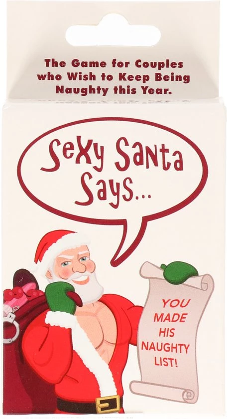 D&F Sexy Santa Says Card 3 D&F Sexy Santa Says Card