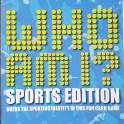 Marks & Spencer, Who Am I, Sports Edition, Card Game