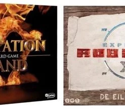 Merkloos Spellenbundel - 2 Stuks - Temptation Island & Expeditie Robinson De Eilandraad