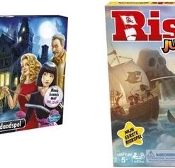 Hasbro Spellenbundel - 2 Stuks - Cluedo & Risk Junior