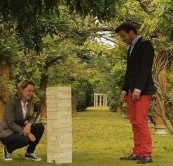 Ubergames Giga Stapeltoren, Tot 150 Cm, ECO Hardhout Zonder Crib Kist Klasse En Geweldig -spellen-voor-volwassenen Winkel 550x238