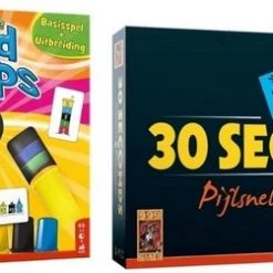 Merkloos Spellenbundel - 2 Stuks - Stapelgekke Speedcups - 6 Spelers & 30 Seconds