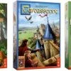999 Games Spellenbundel - 3 Stuks - Carcassonne & Jagers En Verzamelaars & Bruggen, Burchten En Bazaars -spellen-voor-volwassenen Winkel 550x256 4