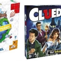 Hasbro Spellenbundel - 2 Stuks - Ik Hou Van Holland & Cluedo