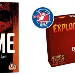 Asmodee Spellenbundel - Kaartspel - 2 Stuks - The Game & Exploding Kittens