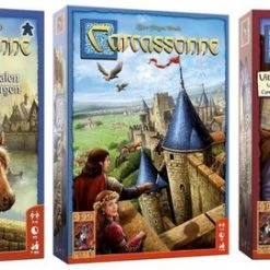 999 Games Spellenbundel - 3 Stuks - Carcassonne & Kathedralen En Herbergen & Kooplieden En Bouwmeesters