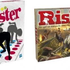 Hasbro Spellenbundel - 2 Stuks - Twister & Risk