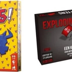 999 Games Spellenbundel - Kaartspellen - 2 Stuks - Take 5! & Exploding Kittens NSFW