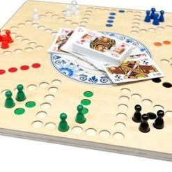 Clown Games Bordspel Keezen - Keezenspel Luxe Houten Uitvoering - Dubbelzijdig Spelbord Voor 4 En 6 Spelers 6 Clown Games Bordspel Keezen - Keezenspel Luxe Houten Uitvoering - Dubbelzijdig Spelbord Voor 4 En 6 Spelers -spellen-voor-volwassenen Winkel 550x294 2