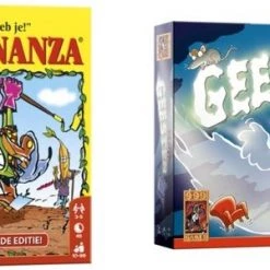 999 Games Spellenbundel - Kaartspellen - 2 Stuks - Boonanza & Vlotte Geesten