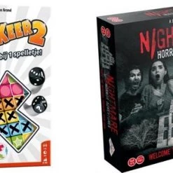 Merkloos Spellenbundel - 2 Stuks - Keer Op Keer 2 & Nightmare Horror Adventures