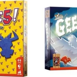 Merkloos Spellenbundel - Kaartspellen - 2 Stuks - Take 5! & Vlotte Geesten