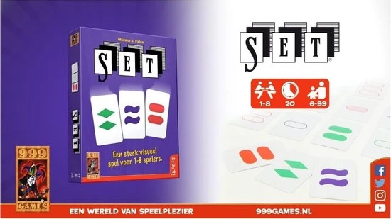 Merkloos Spellenbundel - Kaartspel - 2 Stuks - De Weerwolven Van Wakkerdam & SET! 9 Merkloos Spellenbundel - Kaartspel - 2 Stuks - De Weerwolven Van Wakkerdam & SET! - Afbeelding 7