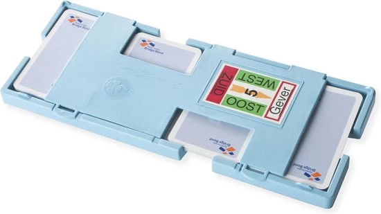 Merkloos NBB-Bridge-kaartspel-Bridgeboards-lichtblauw-set Van 12 Boards-met Stickervel 3 Merkloos NBB-Bridge-kaartspel-Bridgeboards-lichtblauw-set Van 12 Boards-met Stickervel