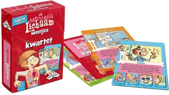 Merkloos Spellenbundel - Kwartet - 2 Stuks - Paarden Kwartet & Menselijk Lichaam Kwartet 7 Merkloos Spellenbundel - Kwartet - 2 Stuks - Paarden Kwartet & Menselijk Lichaam Kwartet - Afbeelding 5
