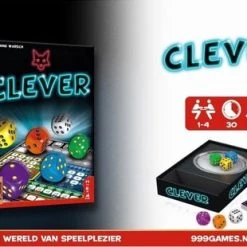 Merkloos Spellenbundel - Kaartspellen - 2 Stuks - De Crew & Clever -spellen-voor-volwassenen Winkel 550x310 13