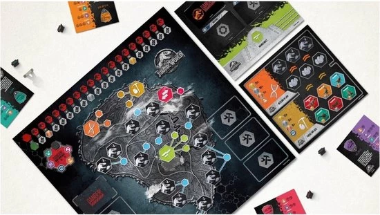 Merkloos Spellenbundel - 3 Stuks - Jurassic World The Boardgame & Ik Hou Van Holland Bordspel & Expeditie Robinson De Eilandraad 6 Merkloos Spellenbundel - 3 Stuks - Jurassic World The Boardgame & Ik Hou Van Holland Bordspel & Expeditie Robinson De Eilandraad - Afbeelding 4