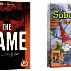 Merkloos Spellenbundel - Kaartspel - 2 Stuks - The Game & Saboteur: Het Duel