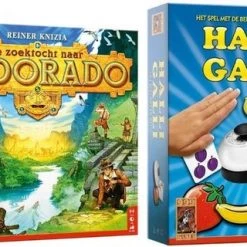 999 Games Spellenbundel - 2 Stuks - De Zoektocht Naar El Dorado & Halli Galli