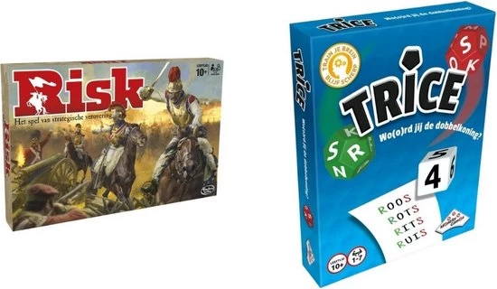 Merkloos Spellenbundel - 2 Stuks - Risks & Trice 3 Merkloos Spellenbundel - 2 Stuks - Risks & Trice