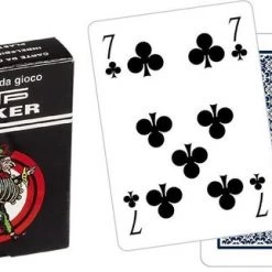 Dal Negro Speelkaarten Poker Karton Blauw