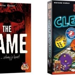 999 Games Spellenbundel - Kaartspel - 2 Stuks - The Game & Clever