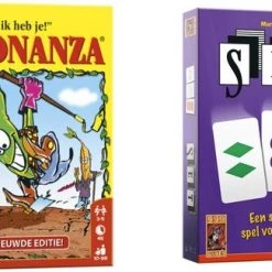 Merkloos Spellenbundel - Kaartspellen - 2 Stuks - Boonanza & SET!
