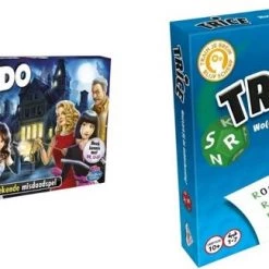 Merkloos Spellenbundel - 2 Stuks - Cluedos & Trice