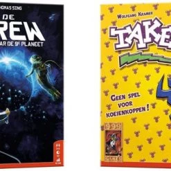 Merkloos Spellenbundel - Kaartspellen - 2 Stuks - De Crew & Take 5!