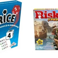 Hasbro Spellenbundel - 2 Stuks - Trice & Risk Junior