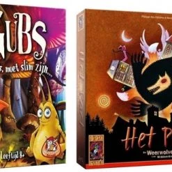 Merkloos Spellenset - 2 Stuks - Kaartspel - Gubs & De Weerwolven Van Wakkerdam: Het Pact