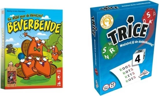 Merkloos Spellenbundel - 2 Stuks - Beverbendes & Trice 3 Merkloos Spellenbundel - 2 Stuks - Beverbendes & Trice