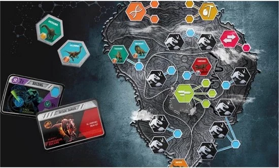 Merkloos Spellenbundel - 3 Stuks - Jurassic World The Boardgame & Ik Hou Van Holland Bordspel & Expeditie Robinson De Eilandraad 5 Merkloos Spellenbundel - 3 Stuks - Jurassic World The Boardgame & Ik Hou Van Holland Bordspel & Expeditie Robinson De Eilandraad - Afbeelding 3