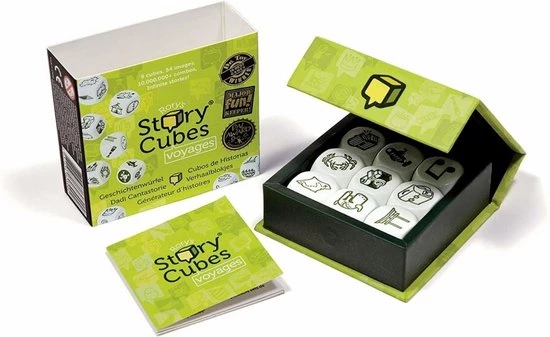 Merkloos Spellenbundel - Dobbelspel - 3 Stuks - Rory's Story Cubes Voyages, Astro & Emergency 5 Merkloos Spellenbundel - Dobbelspel - 3 Stuks - Rory's Story Cubes Voyages, Astro & Emergency - Afbeelding 3