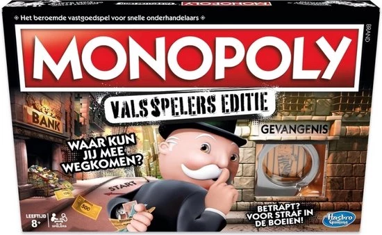 Merkloos Spellenbundel - 2 Stuks - Machiavelli & Monopoly Valsspelerseditie 8 Merkloos Spellenbundel - 2 Stuks - Machiavelli & Monopoly Valsspelerseditie - Afbeelding 6