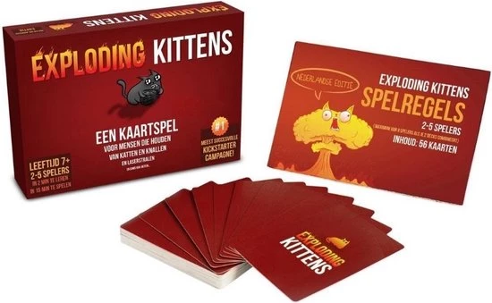 999 Games Spellenbundel - Kaartspellen - 2 Stuks - De Crew & Exploding Kittens 9 999 Games Spellenbundel - Kaartspellen - 2 Stuks - De Crew & Exploding Kittens - Afbeelding 7