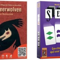 Merkloos Spellenbundel - Kaartspel - 2 Stuks - De Weerwolven Van Wakkerdam & SET!