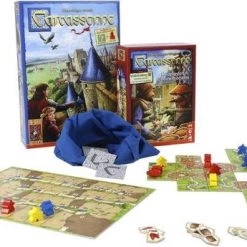 999 Games Spellenbundel - 3 Stuks - Carcassonne Het Circus & Kooplieden En Bouwmeesters & Bruggen, Burchten En Bazaars -spellen-voor-volwassenen Winkel 550x345 11