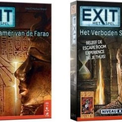999 Games Spellenbundel - 2 Stuks - Exit - De Grafkamer Van De Farao & Exit - Het Verboden Slot