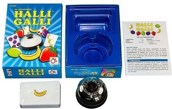 Bigbuy Fun Bordspel Halli Galli (ES) 4 Bigbuy Fun Bordspel Halli Galli (ES) - Afbeelding 2