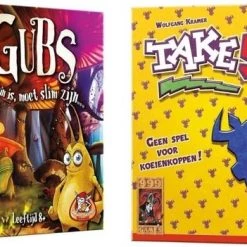Merkloos Spellenset - 2 Stuks - Kaartspel - Gubs & Take 5!