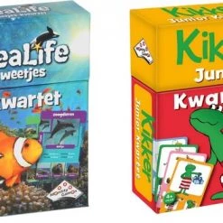 Merkloos Spellenbundel - Kwartet - 2 Stuks - Sealife Kwartet & Kikker Jr. Kwartet