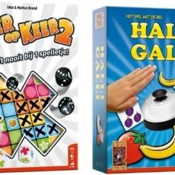 Merkloos Spellenbundel - 2 Stuks - Keer Op Keer 2 & Halli Galli
