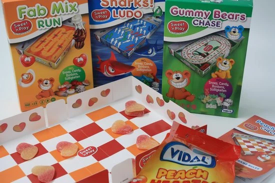 Spel Sweet 'N Play Peach Hearts - Snoepspel 8 Spel Sweet 'N Play Peach Hearts - Snoepspel - Afbeelding 6