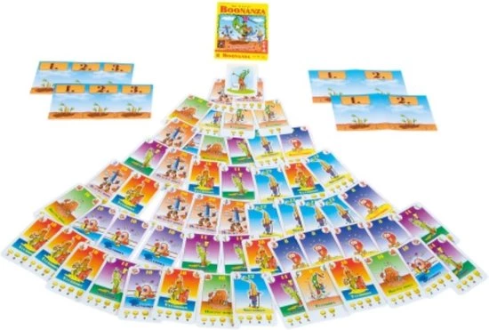 Merkloos Spellenbundel - Kaartspellen - 2 Stuks - Boonanza & Skip-Bo 6 Merkloos Spellenbundel - Kaartspellen - 2 Stuks - Boonanza & Skip-Bo - Afbeelding 4