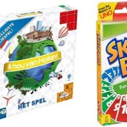 Hasbro Spellenbundel - 2 Stuks - Ik Hou Van Holland & Skip-Bo