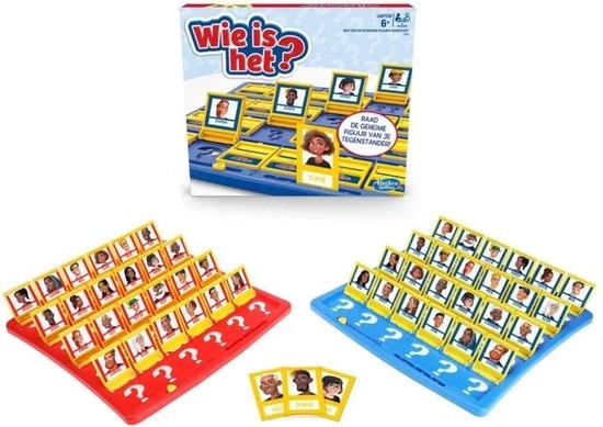 Hasbro Spellenbundel - 2 Stuks - Wie Is Het & Skip-Bo 6 Hasbro Spellenbundel - 2 Stuks - Wie Is Het & Skip-Bo - Afbeelding 4