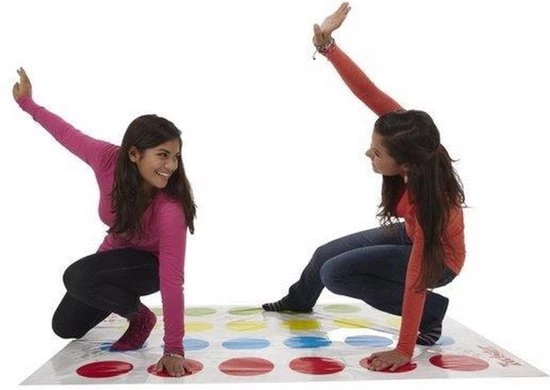 Hasbro Spellenbundel - 2 Stuks - Twister & Cluedo Junior 7 Hasbro Spellenbundel - 2 Stuks - Twister & Cluedo Junior - Afbeelding 5