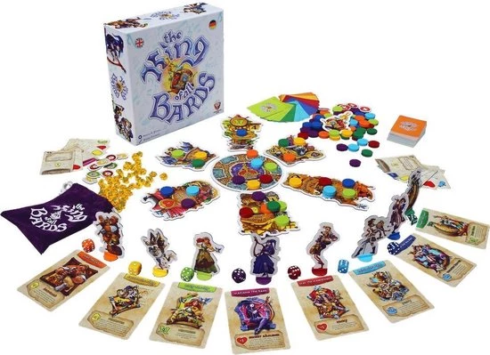 Fantasmagoria King Of All Bards - Engelstalig Bordspel 6 Fantasmagoria King Of All Bards - Engelstalig Bordspel - Afbeelding 4