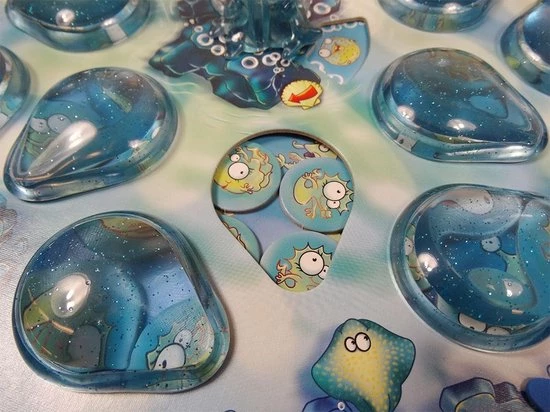 999 Games Gekke Guppies Bordspel 6 999 Games Gekke Guppies Bordspel - Afbeelding 4